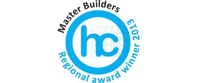 Master Builders Housing & Construction Regional Award winner 2013
