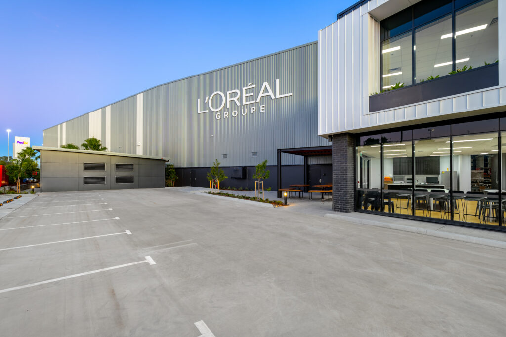 L'Oreal Groupe - Spaceframe Design + Construct Solutions