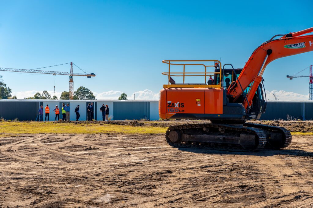 Sod-Turning Ceremony - Luscombe - Spaceframe Design + Construct Solutions
