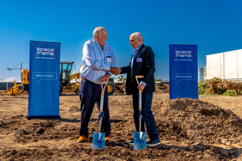 Sod-Turning Ceremony - Luscombe - Spaceframe Design + Construct Solutions